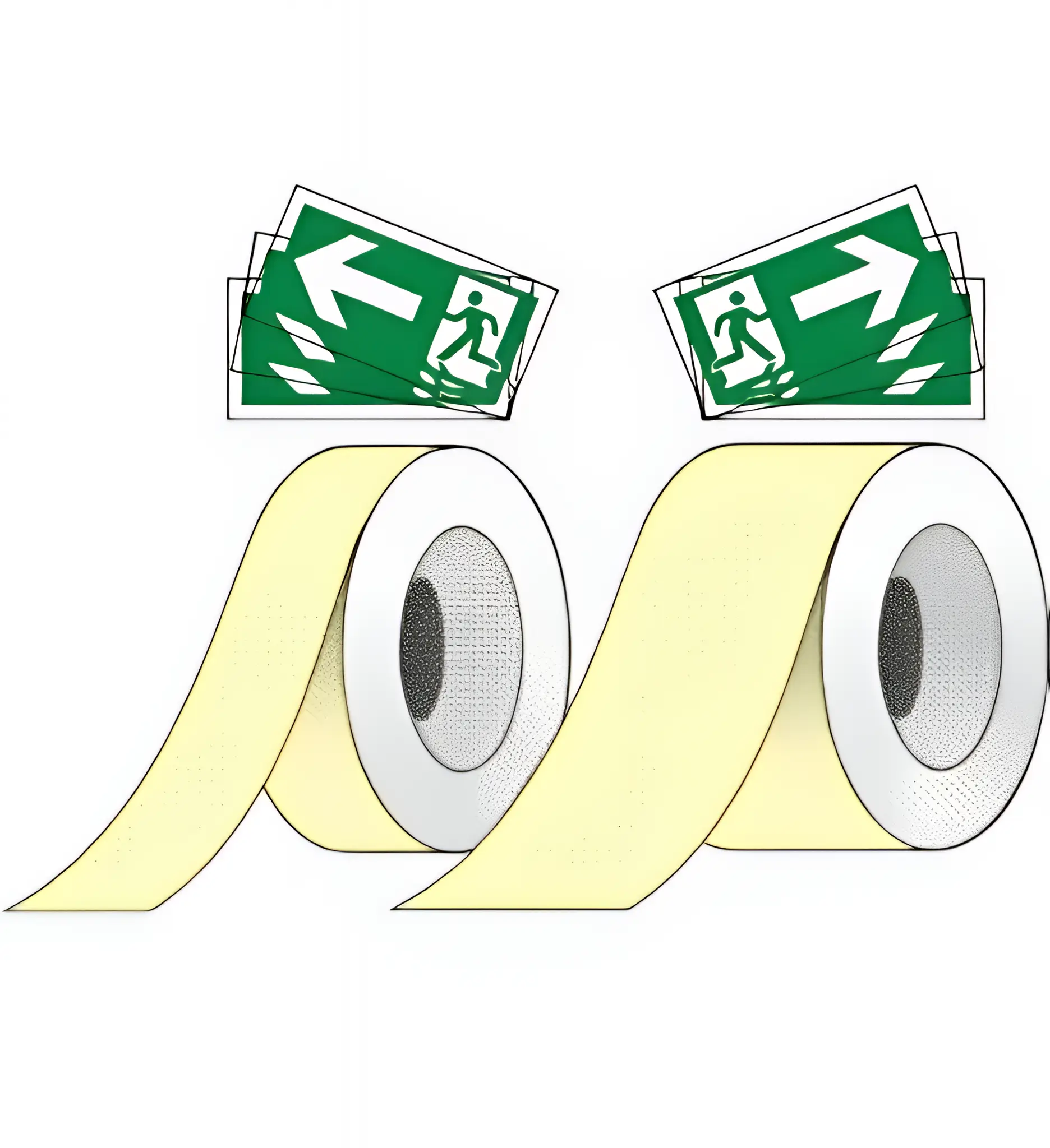Photoluminescent Anti-Slip Tape
