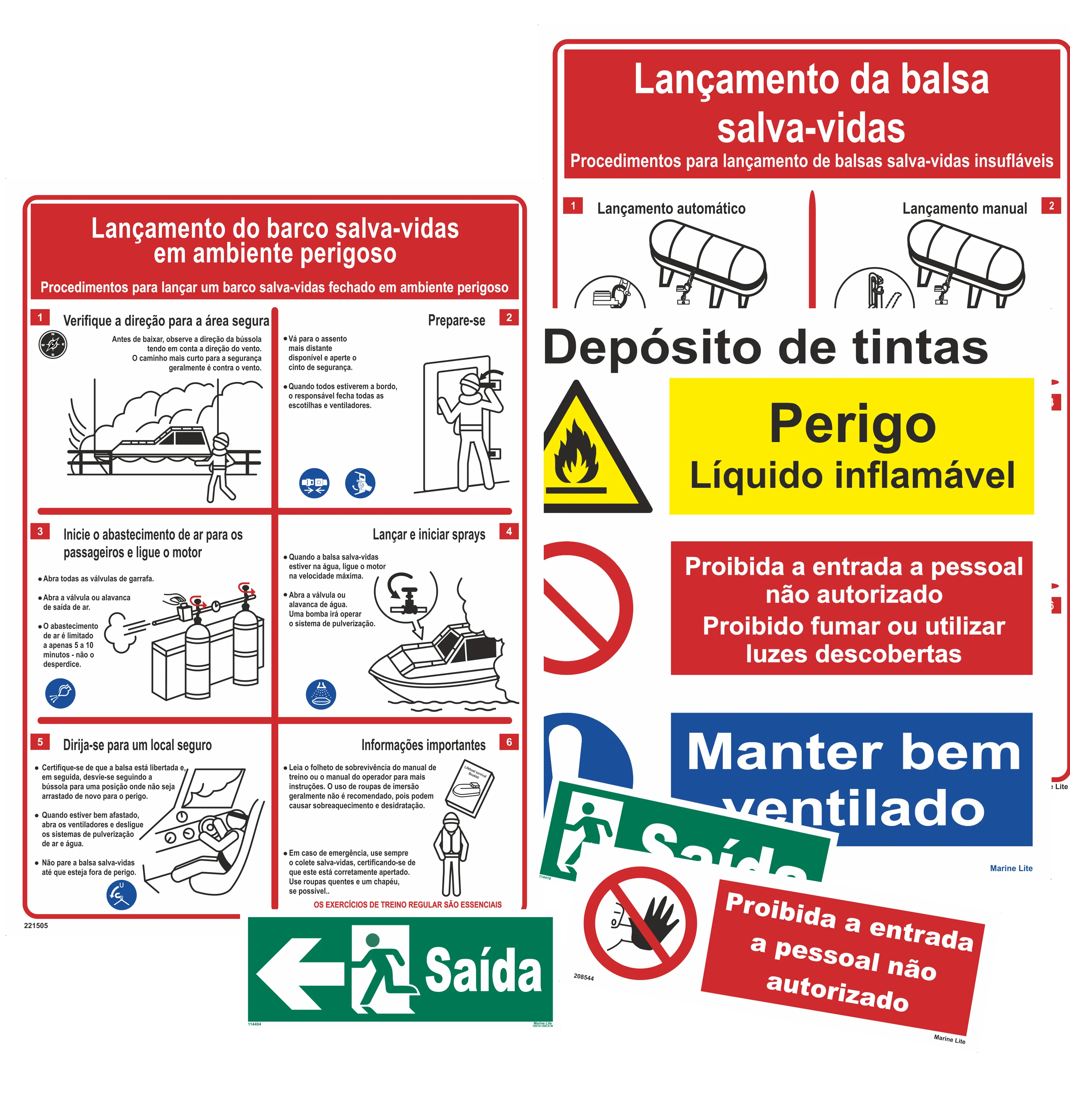 Translated Signs & Posters by Marine Lite