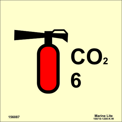 Fire Control Plan Signs (pre 2019) :: Res. A.654(16) :: Portable CO2 ...