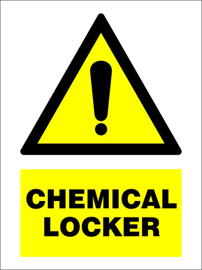 ✓ (WSS) Warning Signs :: Chemical locker 230120