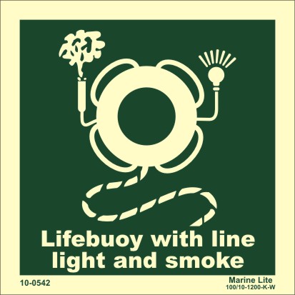 ✓ (LSS) Lifesaving and Signs :: with Line Light & 10-0542 LSS008