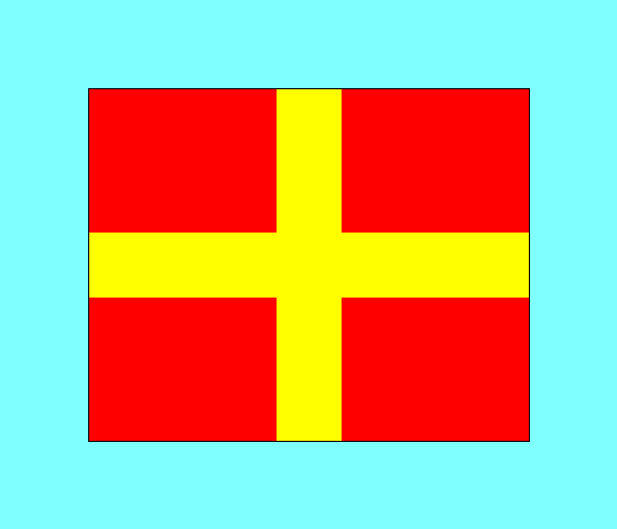 signal flag r