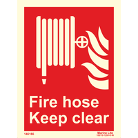 Fire Hose Keep Clear 146166