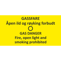 Gas Danger Small 18-0853