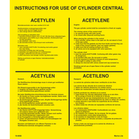 Instruction Use Cylinder Acetylene EN/NOR 18-0858