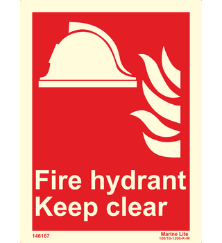 Fire Hydrant Keep Clear 146167 336167