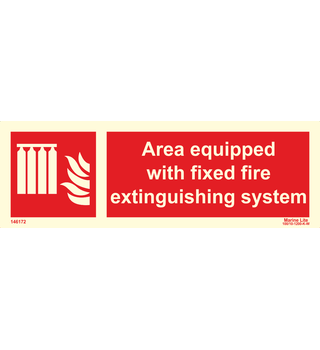 Area Equipped With Fixed Fire Extinguishing System 146172 336172