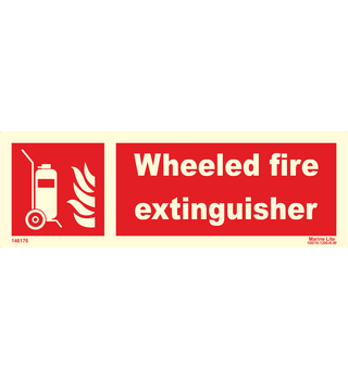 Wheeled Fire Extinguisher 146133, 146176