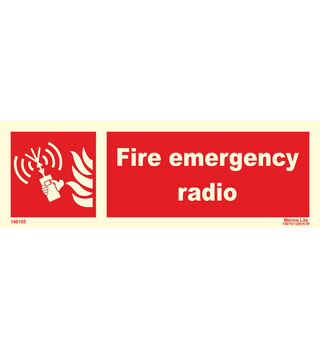 Fire Emergency Radio 146185 336185