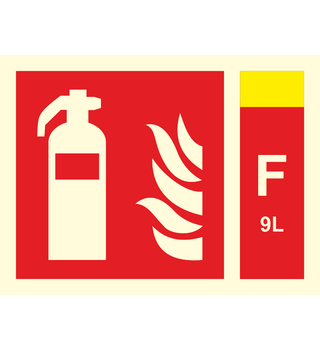 Fire Extinguisher + Foam 9L 146456 9l