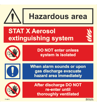 Hazardous Area/Aerosol Extinguisher System 17-0813