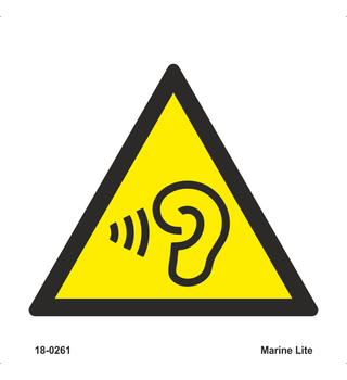 Warning: High Sound Volume Levels 18-0261