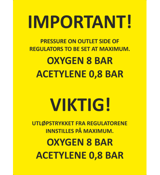 Important Pressure (EN/NOR) 18-0860