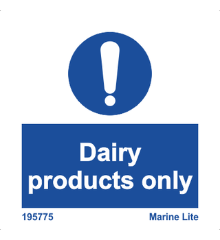 Dairy Products Only 195775 335775