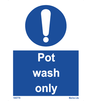 Pot Wash Only 195779 335779