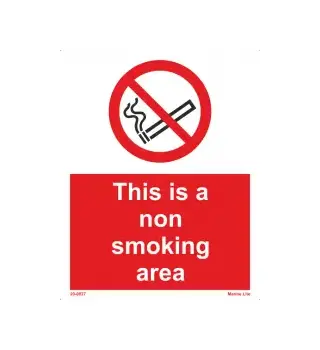 This Is A No Smoking Area 20-0027
330027