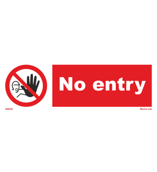 No Entry 208540