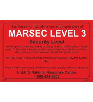 Marsec level 3 23-0109 (3) 330109