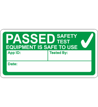 Passed Safety Test 23-2318