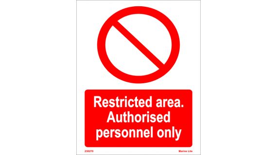 Restricted Area Keep Out Symbol Sign On White Background 3784882 Vector Art  at Vecteezy