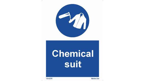 Mss Mandatory Action Signs Chemical Suit