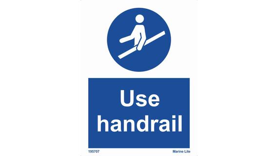 Mss Mandatory Action Signs Use Handrails