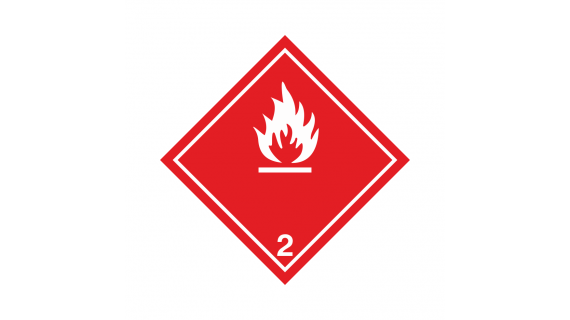 IMDG Code Signs :: Class 2.1 Flammable Gases 172207